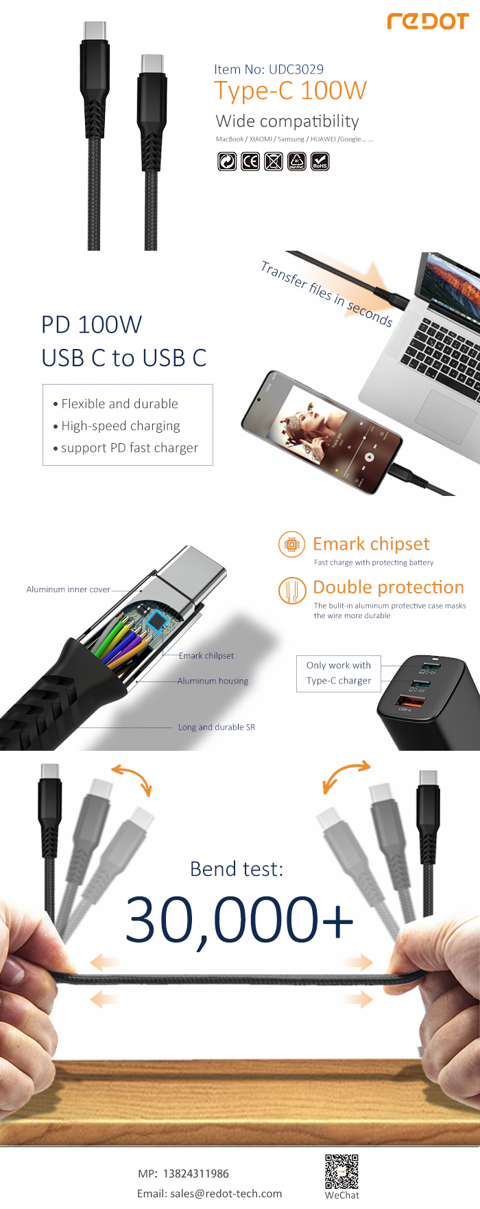 USB-C to Lightning Cable