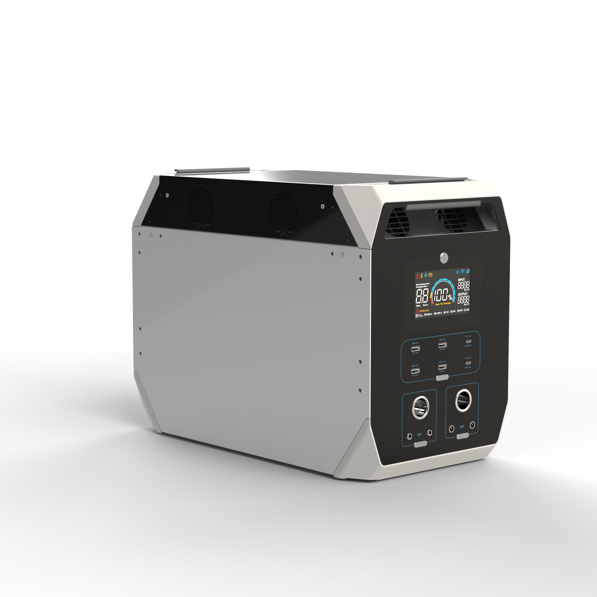 Power station for 2000W
