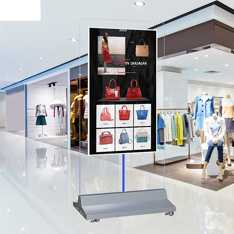OLED Double sided landing digital display