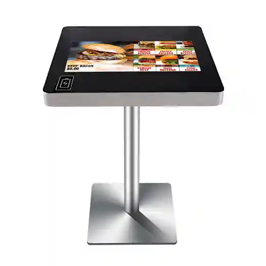 Coffee table phone charging function