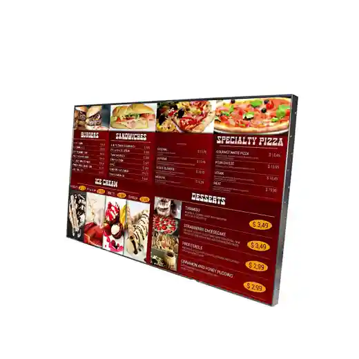 digital menu boards