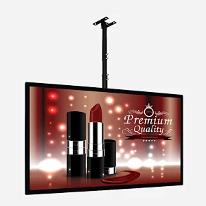 Ceiling hanging advertising machine