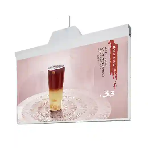 Dual View OLED signage displays