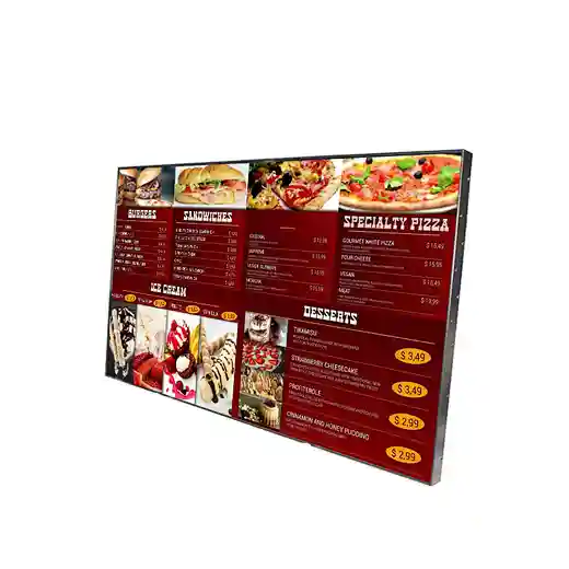 digital menu boards price