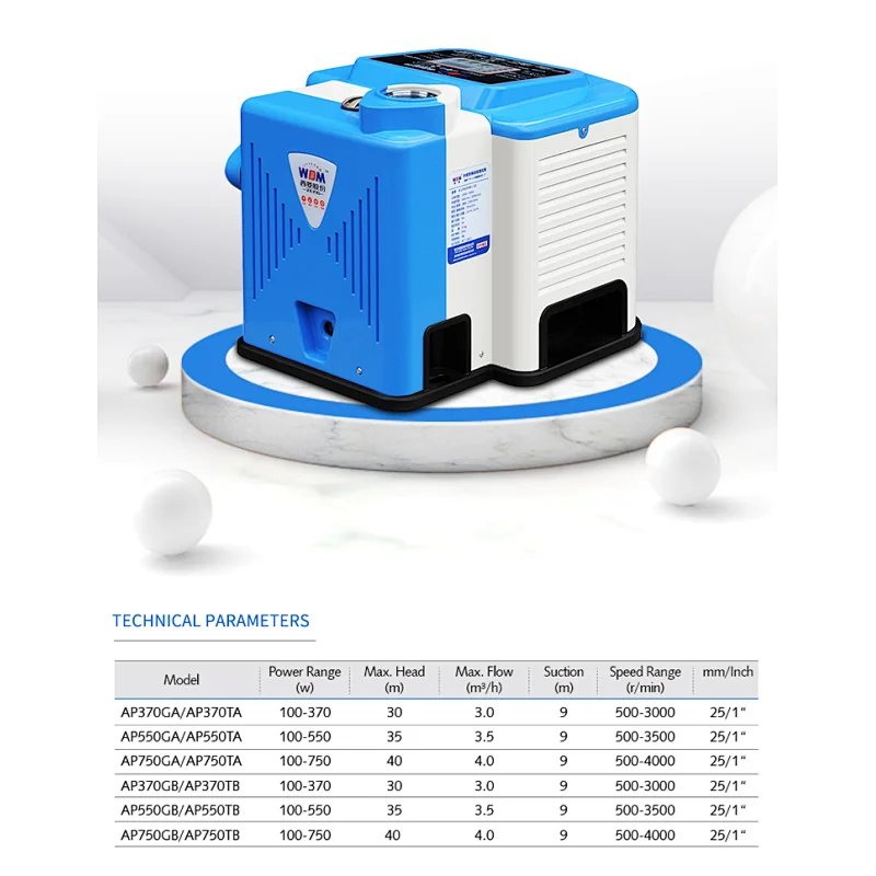 intelligent pump smart pump small power permanent magnet frequency conversion constant pressure self priming pump