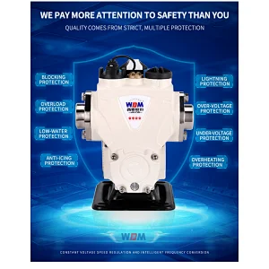 intelligent permanent magnet frequency conversion self-priming pump