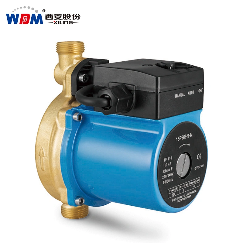 Shield type cool&hot  water circulating automatic boosting pump