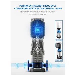 intelligent permanent magnet frequency conversion constant pressure  vertical centrifugal pump