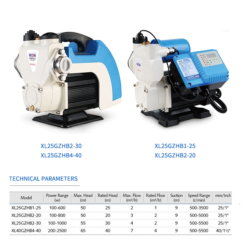 intelligent permanent magnet frequency conversion self-priming pump