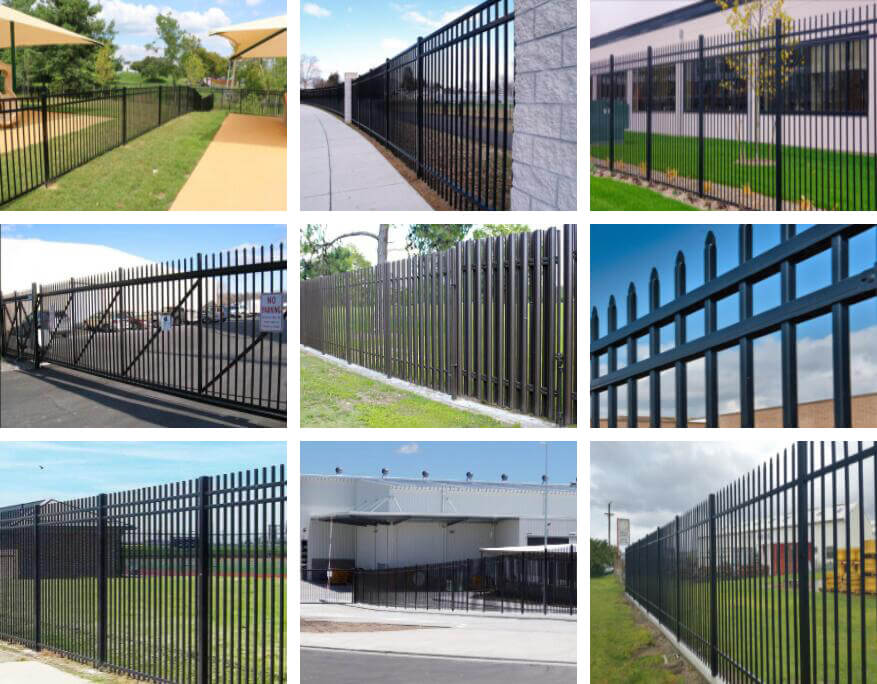 aluminum fence gate designs