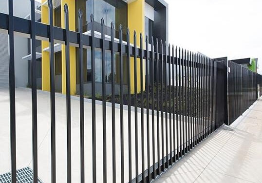 decorative custom aluminum fence