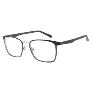 Man metallic fashion optical frame