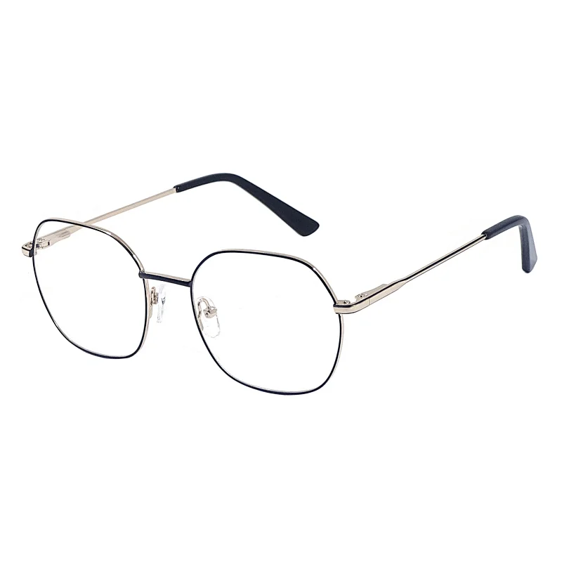 Lady metal fashion optical frame hexagon PF-M0206