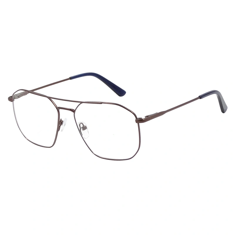 Man metal basic optical frame hexagon PF-M0207