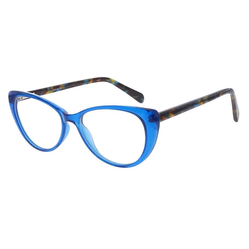 Lady injection sophisticated cat-eye optical frame