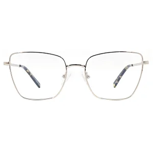 Lady metal fashion optical frame cat eye PF-M0202