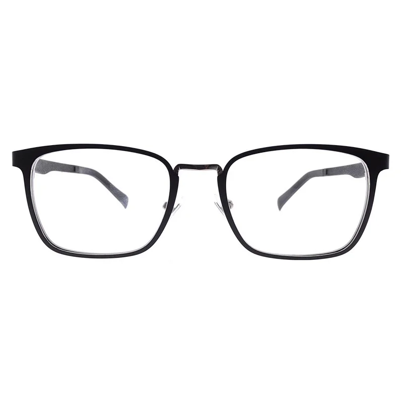 Man metallic fashion optical frame