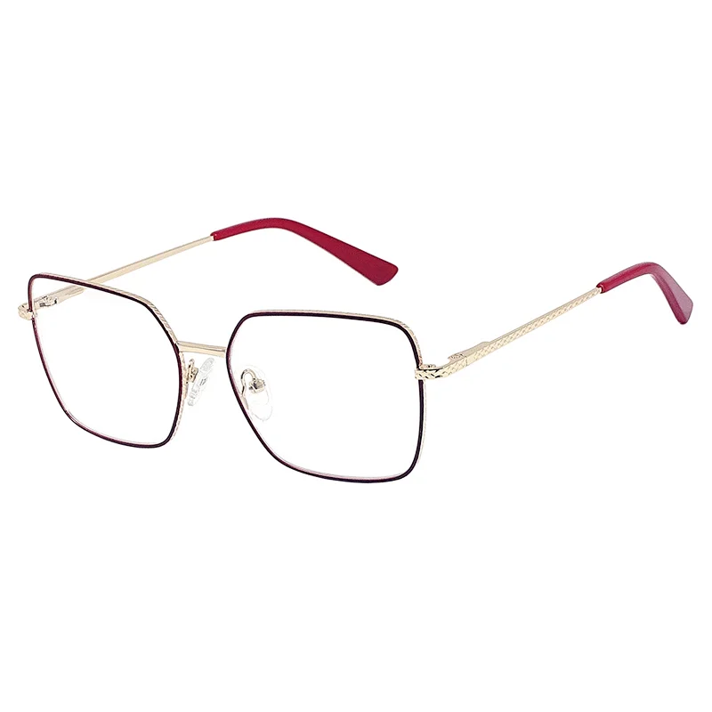 Lady metal fashion optical frame pentagon PF-M0198