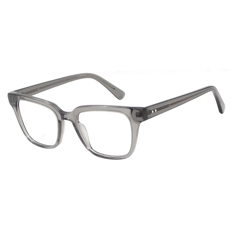 Mens Thin Acetate Frame Glasses