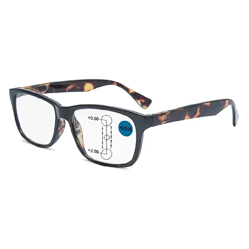 Unisex Plastic Multifocus Reading Glasses Progressive lens PR-P13281