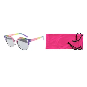 Kids Pink Sunglasses & Pouch