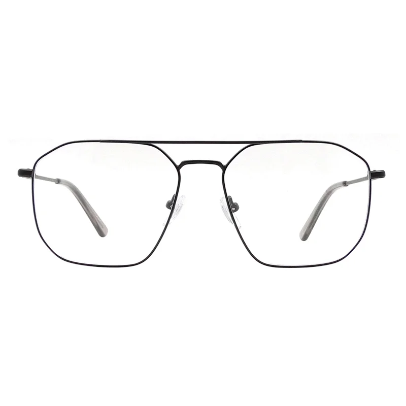Man metal basic optical frame hexagon PF-M0207