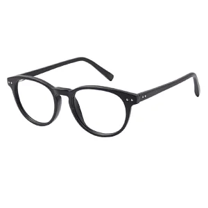 Designer Black Frame Eyeglasses