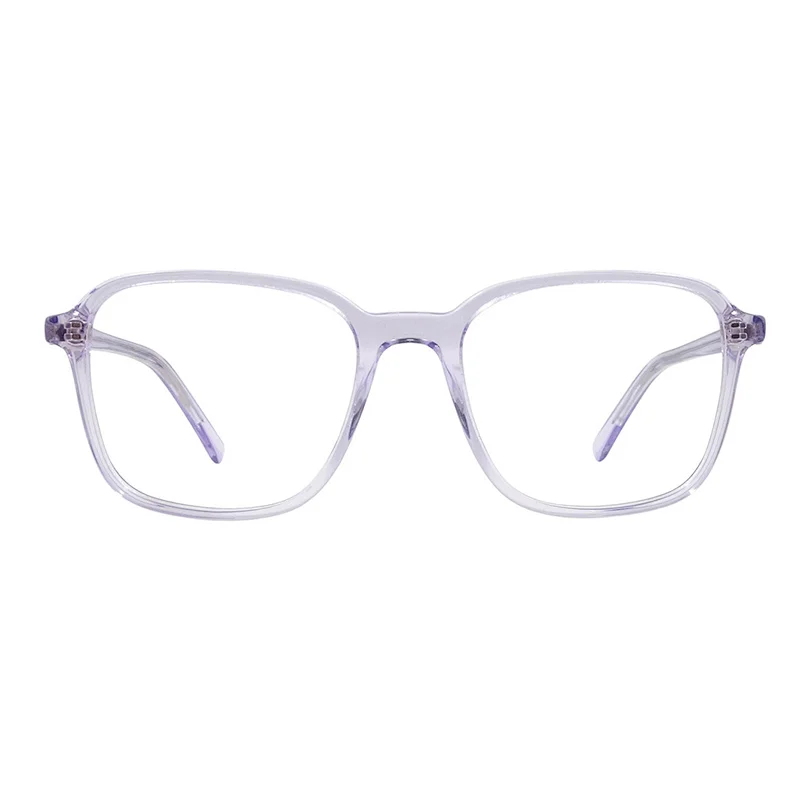 Trendy female handmade acetate optical frame
