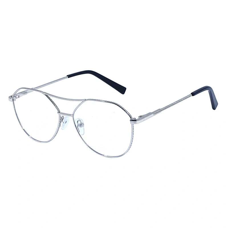 Lady metal fashion optical frame polygon PF-M0199