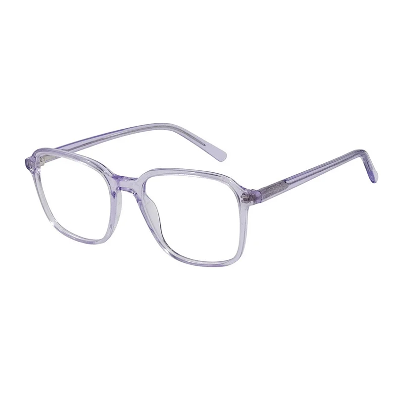 Trendy female handmade acetate optical frame