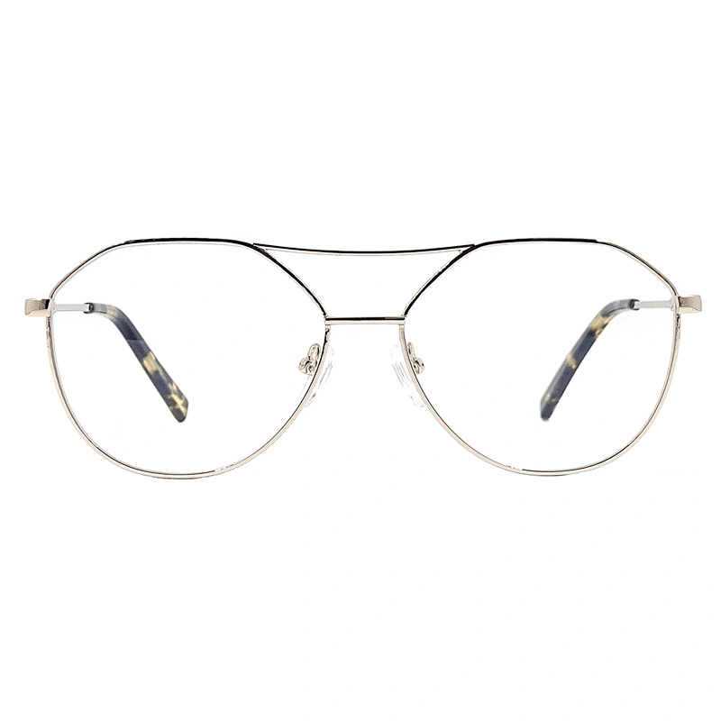 Lady metal fashion optical frame polygon PF-M0199