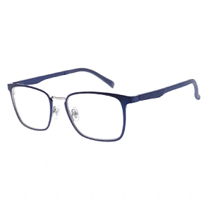 Man metallic fashion optical frame