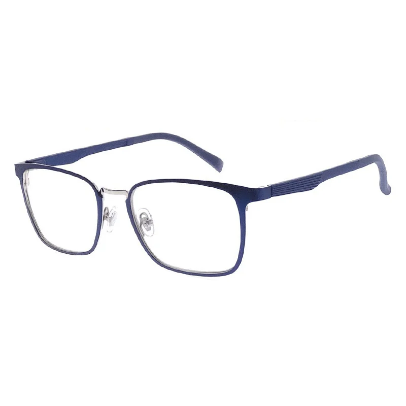 Man metallic fashion optical frame