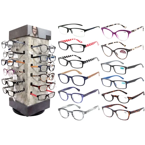 Reading Glasses Counter Display 24 Pcs Package FD016