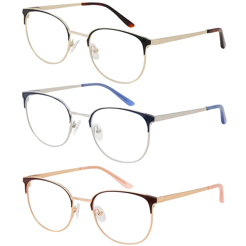 Oval Metal Optical Glasses