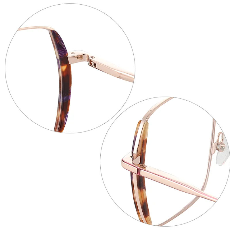 Flat Metal Glasses Frames