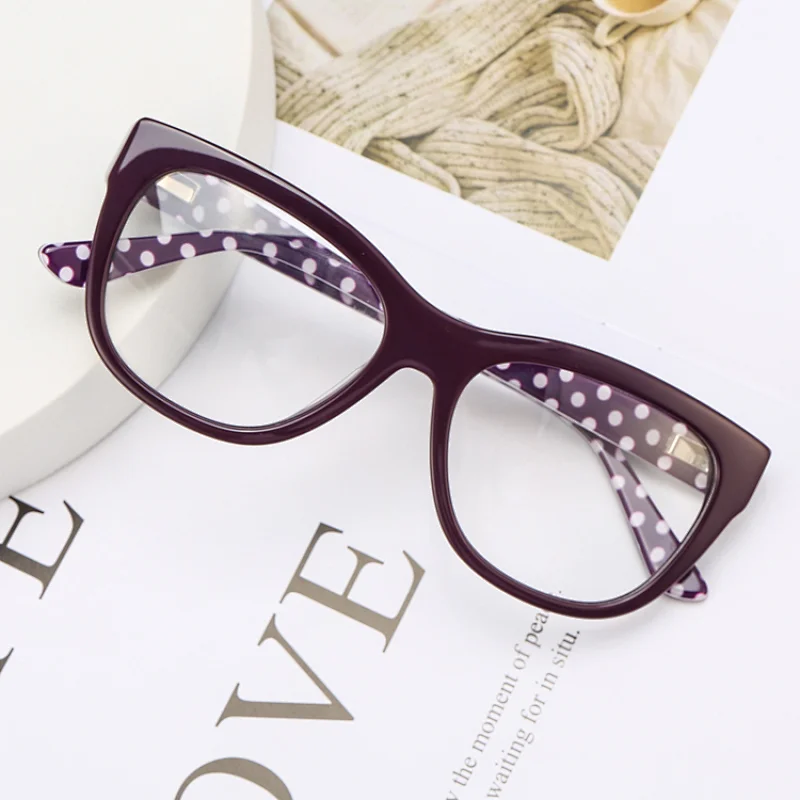 Lady Handmade Acetate Chunky Glass Frames