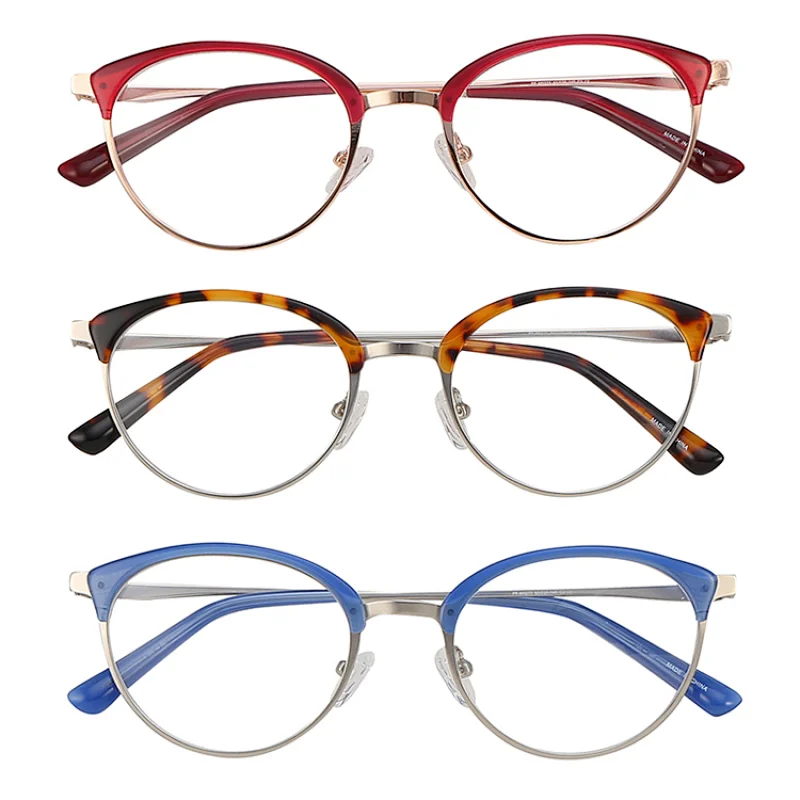 Classic Metal Eyeglass Frames