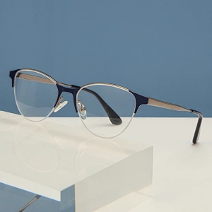 Half Rim Metal Eyeglass Frames