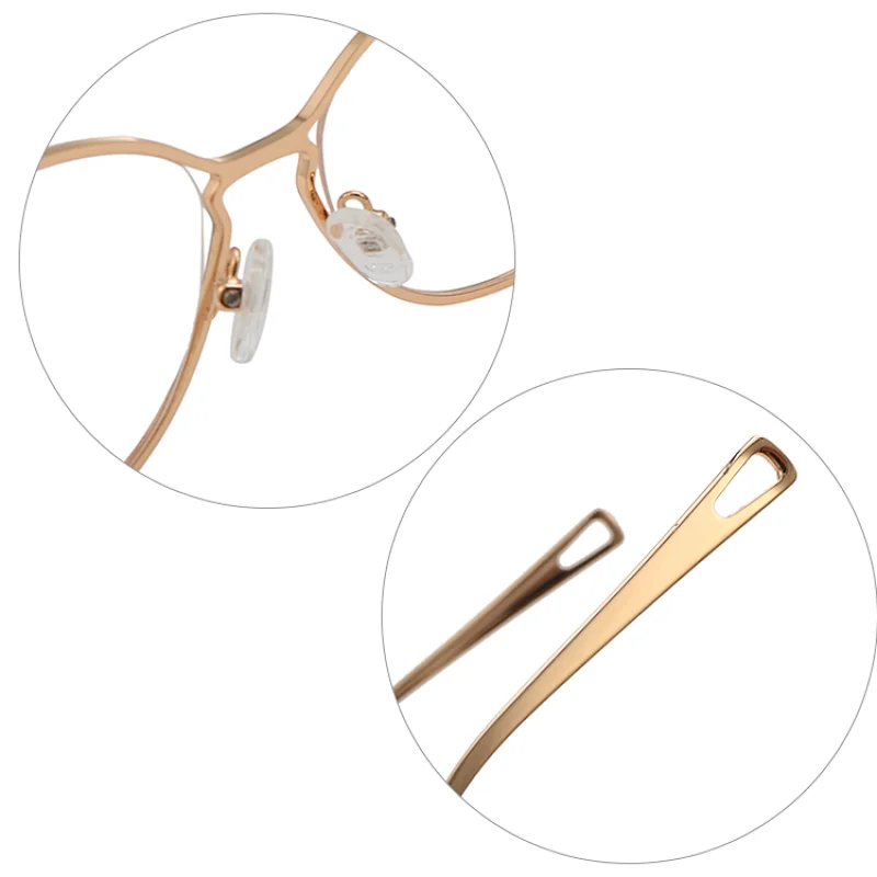 Clear Metal Glasses Frame