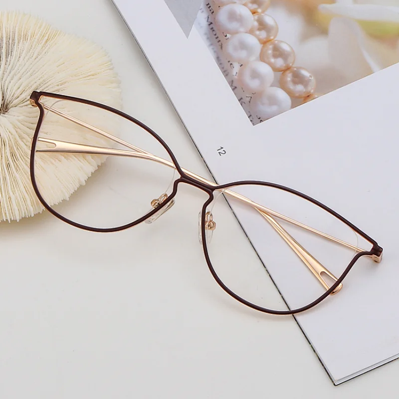 Clear Metal Glasses Frame