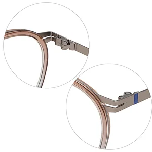 Unisex Polishing Acetate Glasses Frames