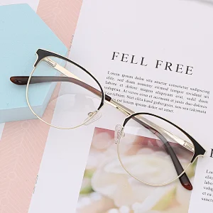 Oval Metal Optical Glasses