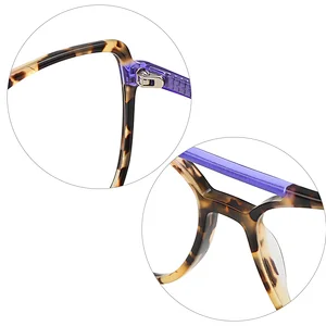 Square Frame Acetate Glasses