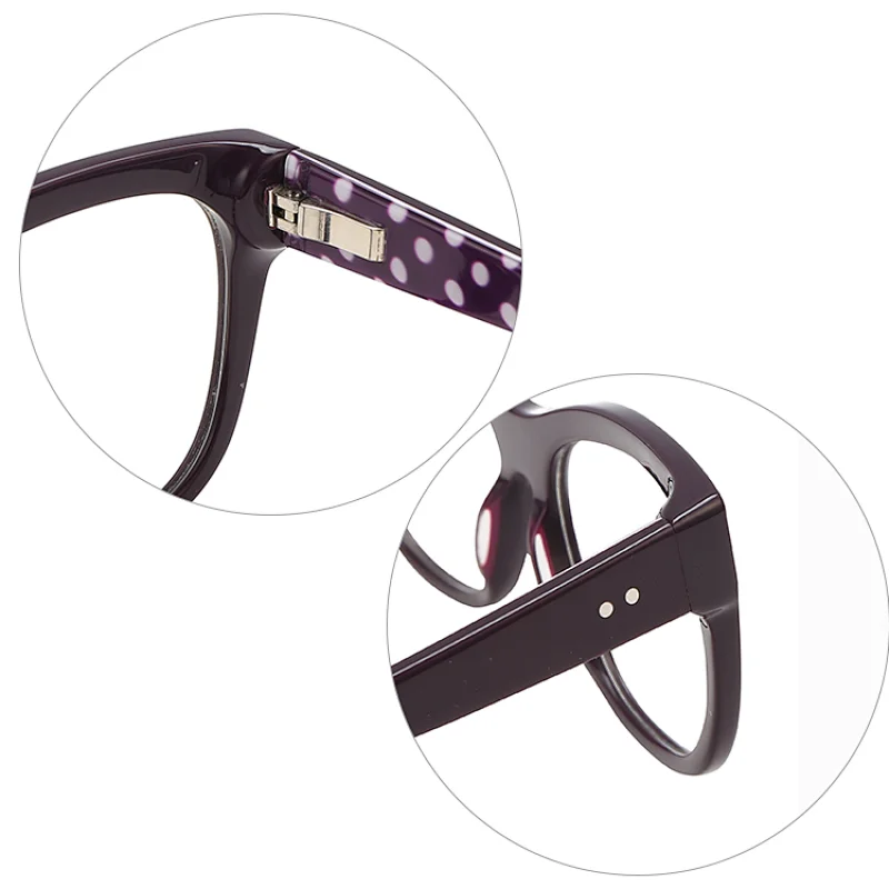 Lady Handmade Acetate Chunky Glass Frames