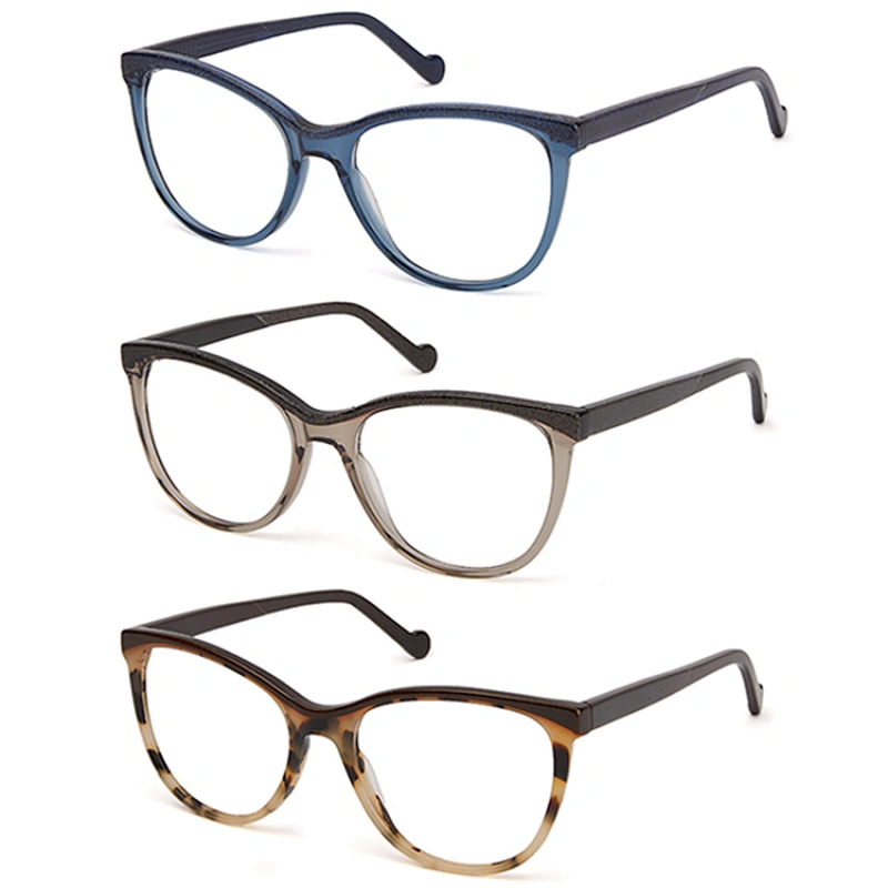 Acetate Square Frame Optical Glasses