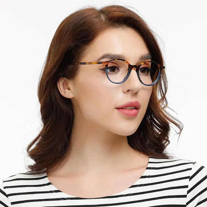 Lady Chunky Glass Frames
