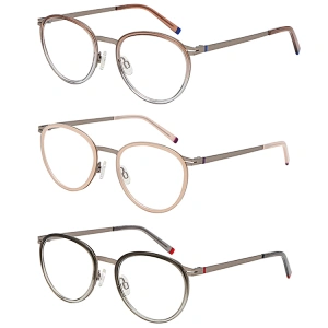 Unisex Polishing Acetate Glasses Frames