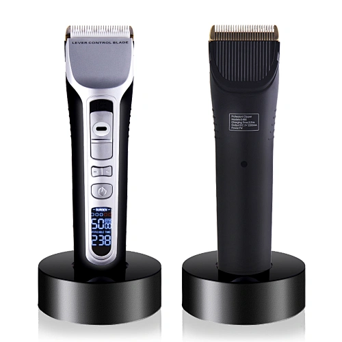 Guijiyi Men's Hair Clippers, Electric T Blade Trimmer, USB