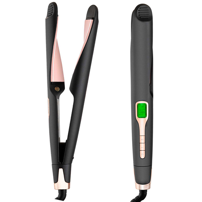 twist flat iron twisted straightener 2 in 1 hair straightener